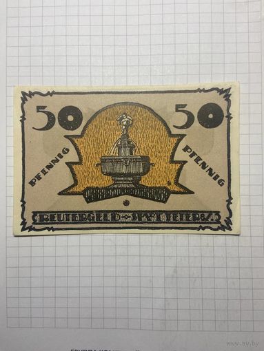 50 пфенингов (нотгельды) г. Германия.-1412