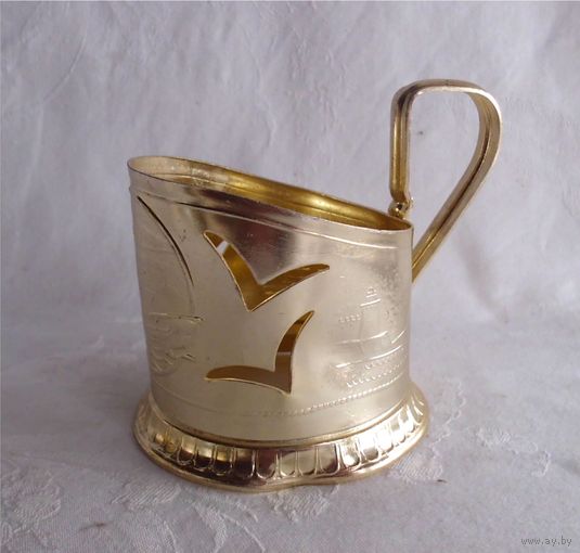 Подстаканник СССР Горький Ракета Казаково КХИ 2