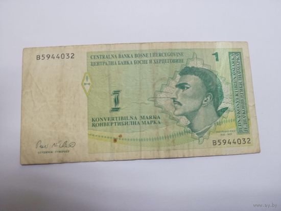 1 марка 1998г,Босния и Герцеговина