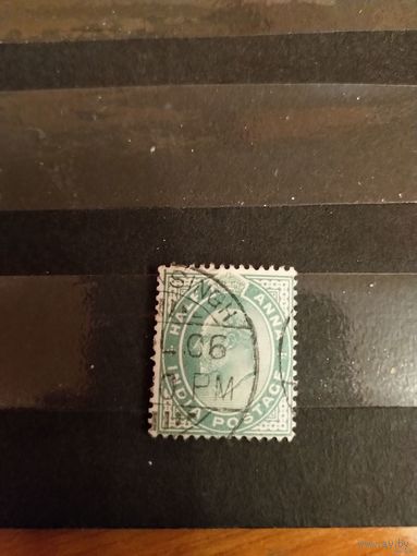 1906 британская колония Индия король (4-14)