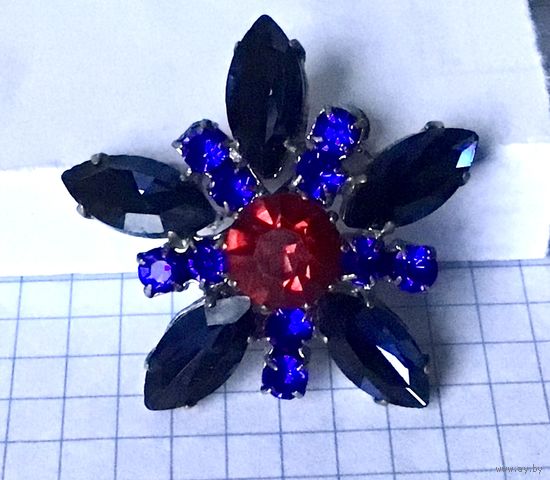 Брошь ЧССР винтажная