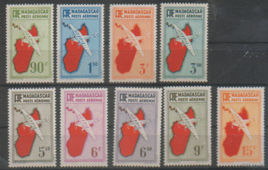 Мад. М. 272/80. 1941. Авиапочта. ЧиСт.