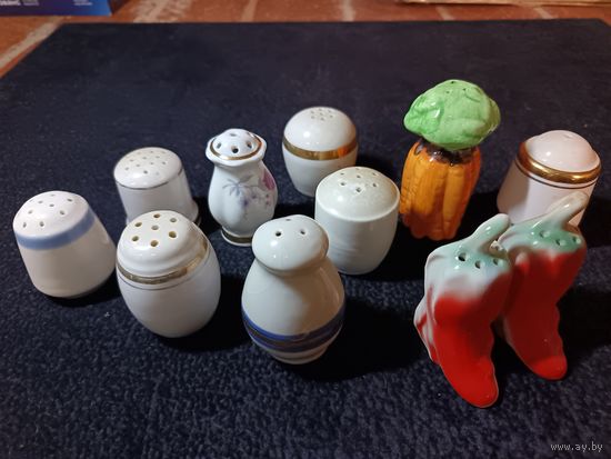 С рубля без мц. солонки перечницы ссср и современные