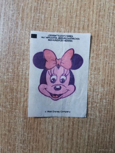 Вкладыши от жвачки Дональд Дак Микки Маус Мини Саус - Walt Disney Company