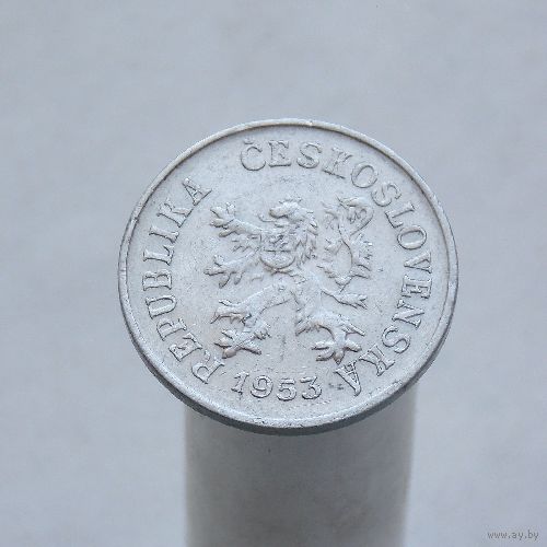 Чехословакия 5 геллеров 1953