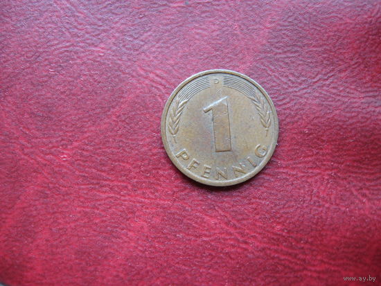 1 пфенниг 1985 D года ФРГ