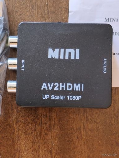 Конвертор переходник с AV/RCA на HDMI