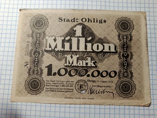 Германия 1миллион марок (12)