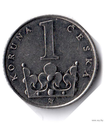 Чехия. 1 крона. 1993 г.