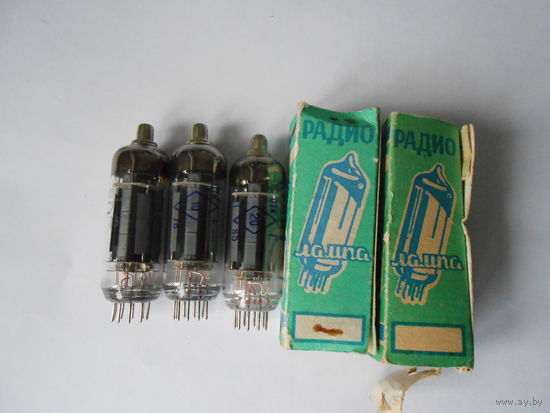 Радиолампы 6П23П - 3 шт. - одним лотом