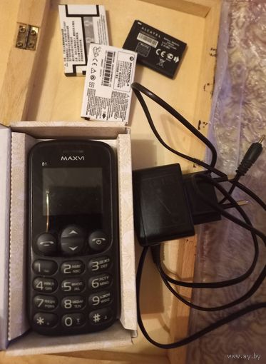 Телефон кнопочный MAXVI B1, аккумуляторы для кнопочных телефонов
