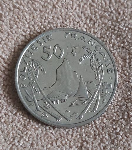 Французская Полинезия 50 франков, 2001