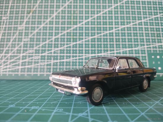 Масштабная модель ГАЗ М24 ВОЛГА Масштаб 1/43 Deagostini
