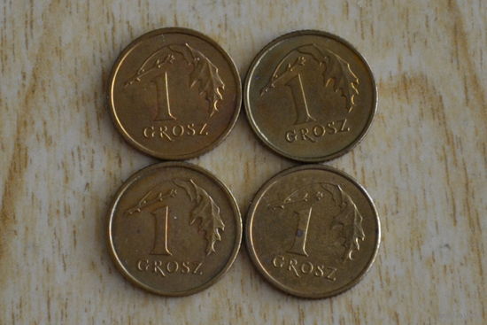 Польша 1 грош 1998,01,07,13