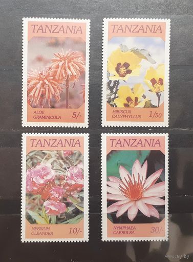 Танзания. 1986 год. Флора. Цветы (249)