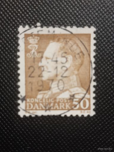 Дания. Стандарт. 1967г. гашеная