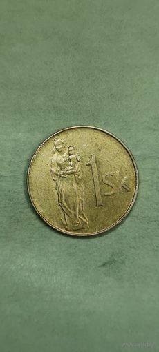 Словакия 1 крон 1993