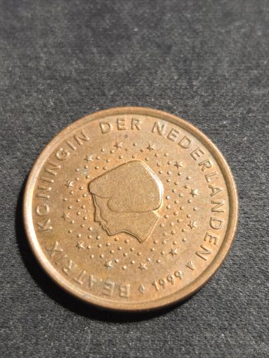 Нидерланды 5 евроцентов 1999