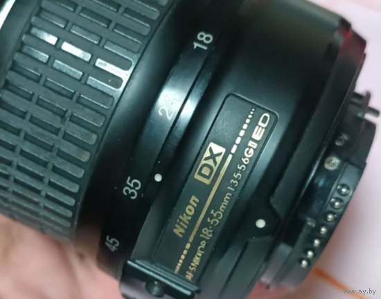 Объектив 1 шт Canon 18-55 или Nikon 18-55мм стандартники по отдельности