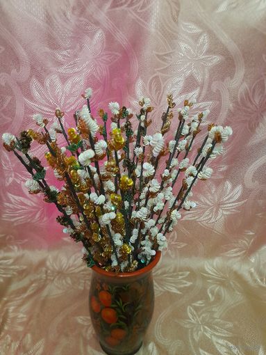 Верба из бисера