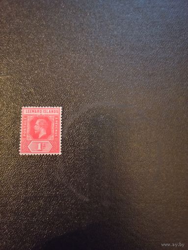 Король Эдуард VII. Ливардские острова (Leeward Islands) или Подветренные острова. Дата выпуска: 1907