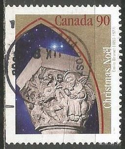 Канада. Рождество. 1995г. Mi#1524 D.