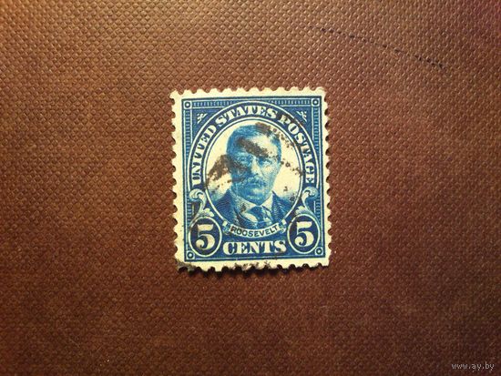 США 1922/27 гг.Теодор Рузвельт (1858-1919), 26-й президент США./14а/