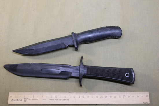 Военные тренировочные ножи, резина. одним лотам. новые.  Распродажа коллекции вещей. С РУБЛЯ! АУКЦИОН!