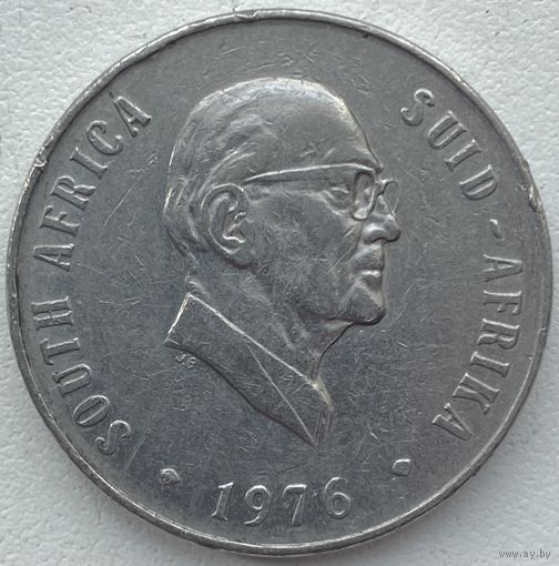 ЮАР 50 центов 1976 г. Окончание президентства Якобуса Йоханнеса Фуше