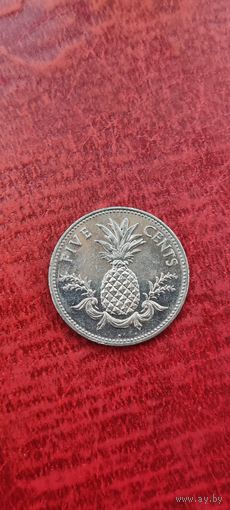 Багамы 5 цент 2004