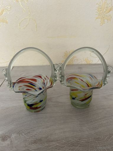 Ведёрки,конфетницы ссср.Пара с рубля.