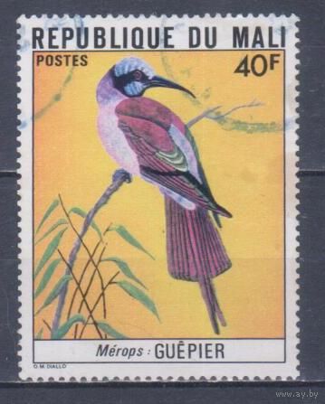 [441] Мали 1977. Фауна.Птицы.Щурка. Гашеная марка.