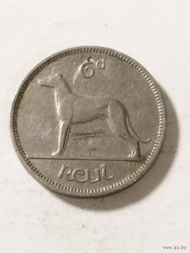 Ирландия 6 пенсов 1928