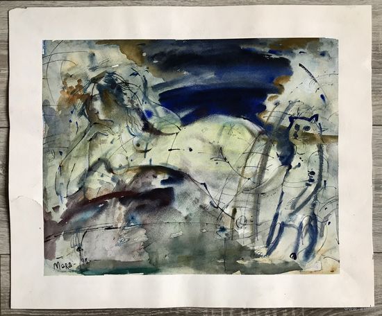 А.Мара (А.А.Марочкин). Акварель