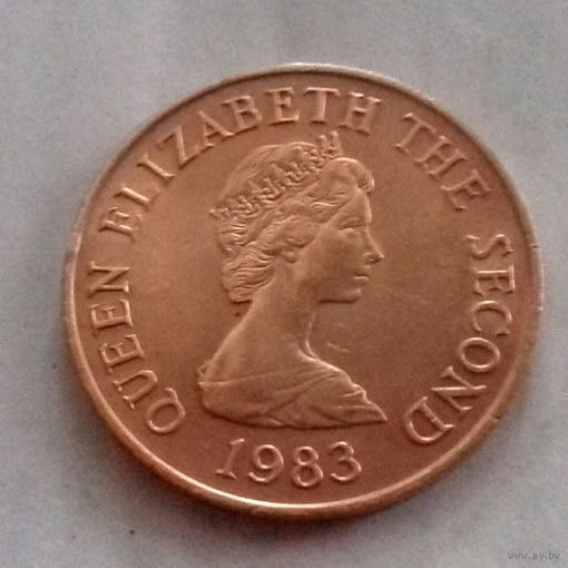 2 пенса, Джерси 1983 г., AU
