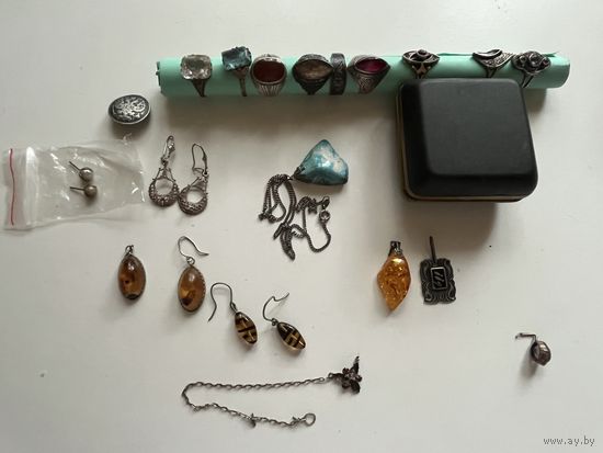 Серебрянные украшения СССР