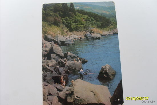 Открытка Крым Алупка фото Панова 1972 год