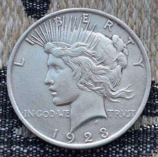 США 1 доллар 1923 года. Серебро! Сторгуй за свою цену, предложи обмен! Y140