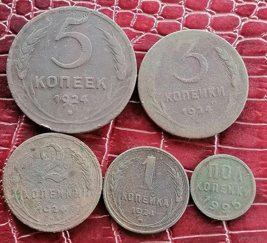 Монеты медь ссср