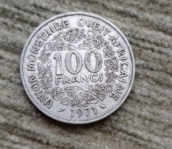 Werty71 Французская Западная Африка 100 франков 1971