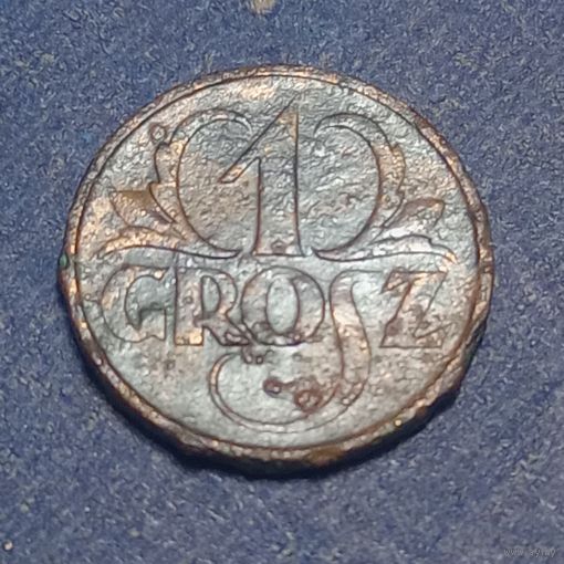 Польша 1 грош 1925  #1