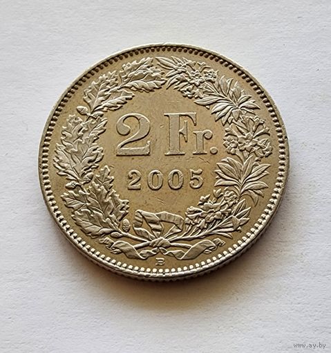 Швейцария 2 франка, 2005
