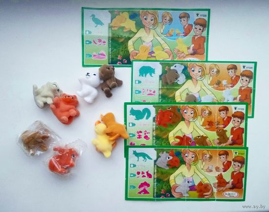 Киндер сюрприз натунс. 2014г.