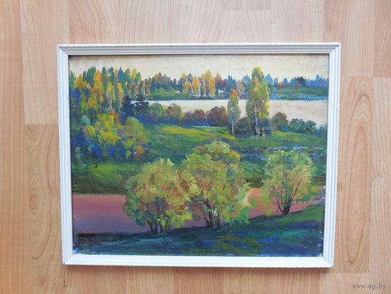 Пейзаж. Глушко Михаил Федорович. 1993 год.