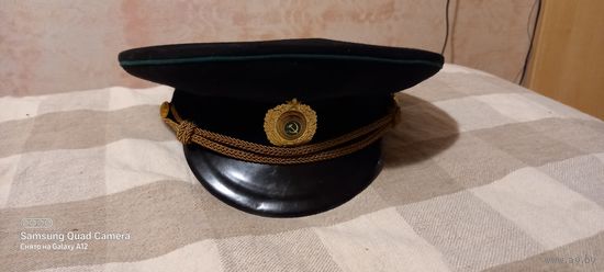 Фуражка техника военного лесного хозяйства СССР, 56 размер.