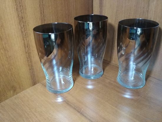 Бокалы три штуки с 1 рубля
