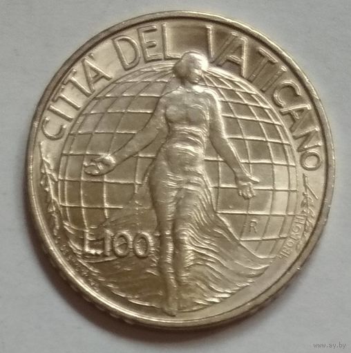 Ватикан 100 лир 1998 г.
