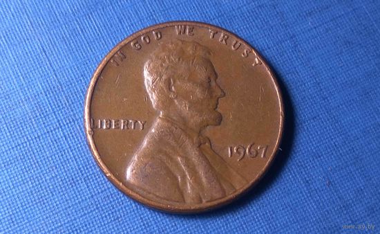 1 цент 1967. США.