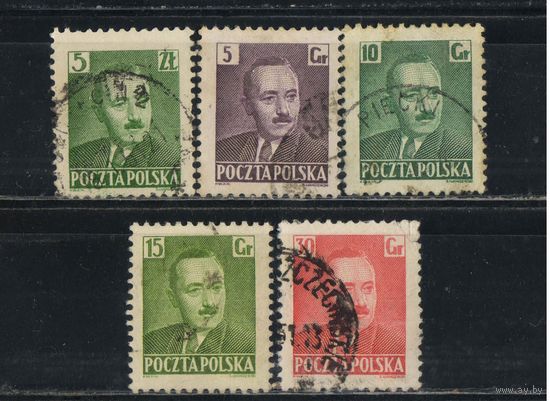 Польша 2-я Респ 1950 Президент Болеслав Берут Стандарт #547,671-3,671