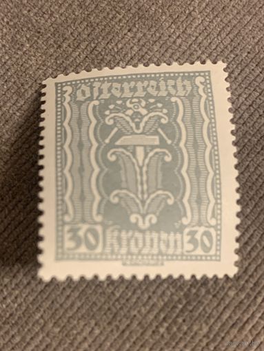 Австрия 1922. Стандарт